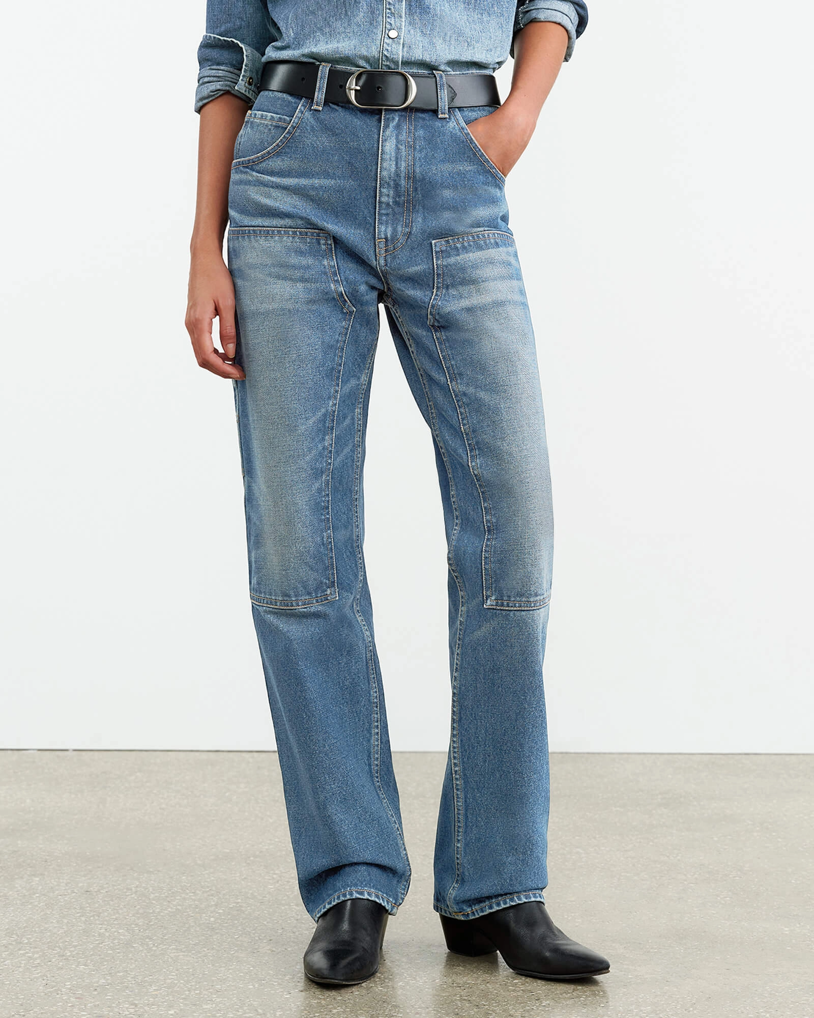 Nili Lotan - Welder Jean in Summer Wash