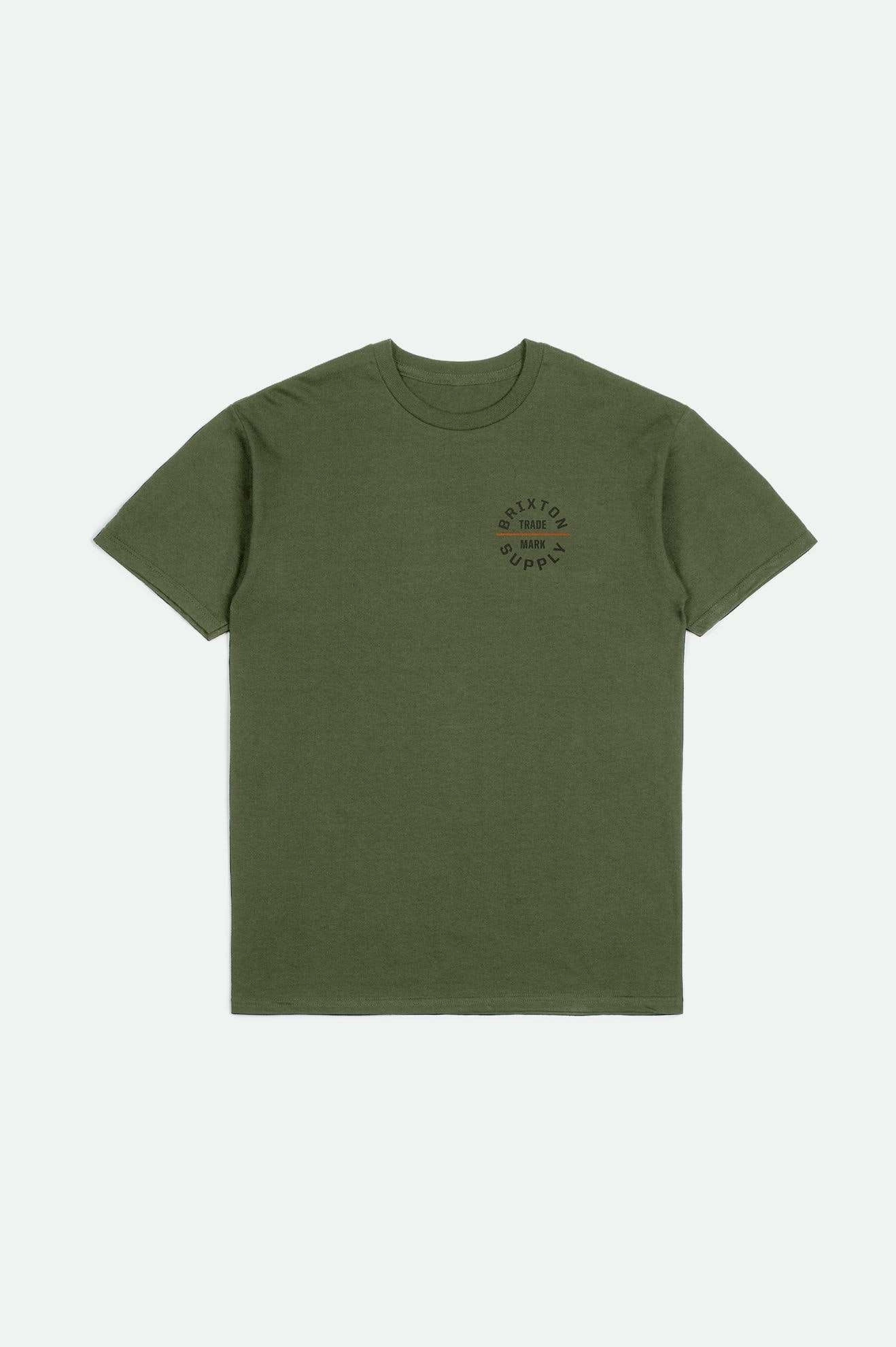 Oath V S/S Standard T-Shirt - Ivy Green/Washed Black/Rust