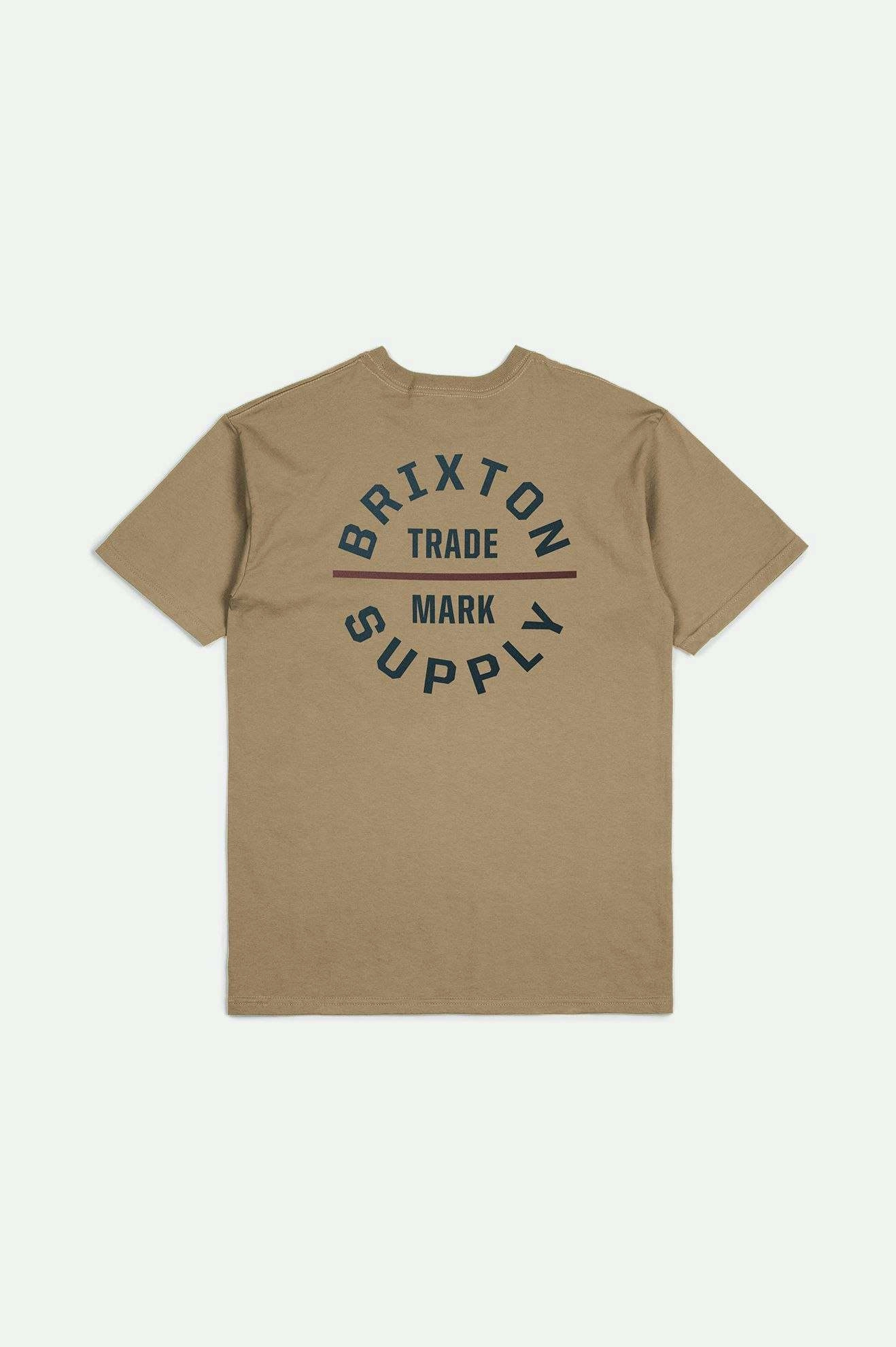 Oath V S/S Standard T-Shirt - Tiger's Eye/Navy/Mahogany