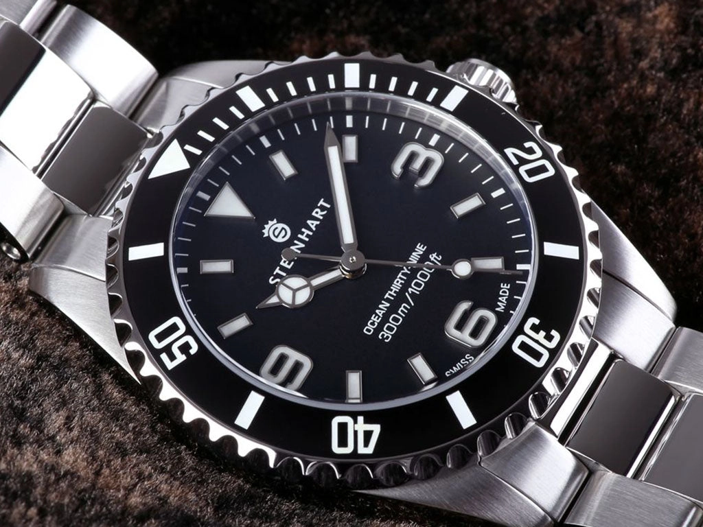 Ocean 39 Black Ceramic Premium - 904L Steel