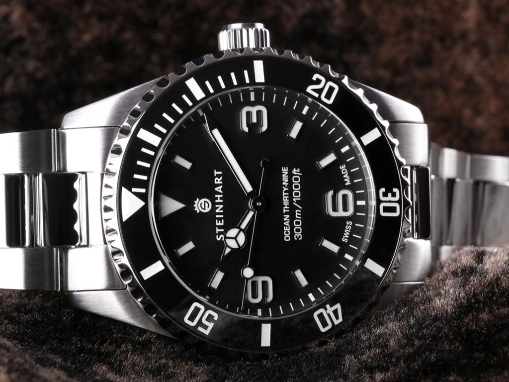 Ocean 39 Black Ceramic Premium - 904L Steel