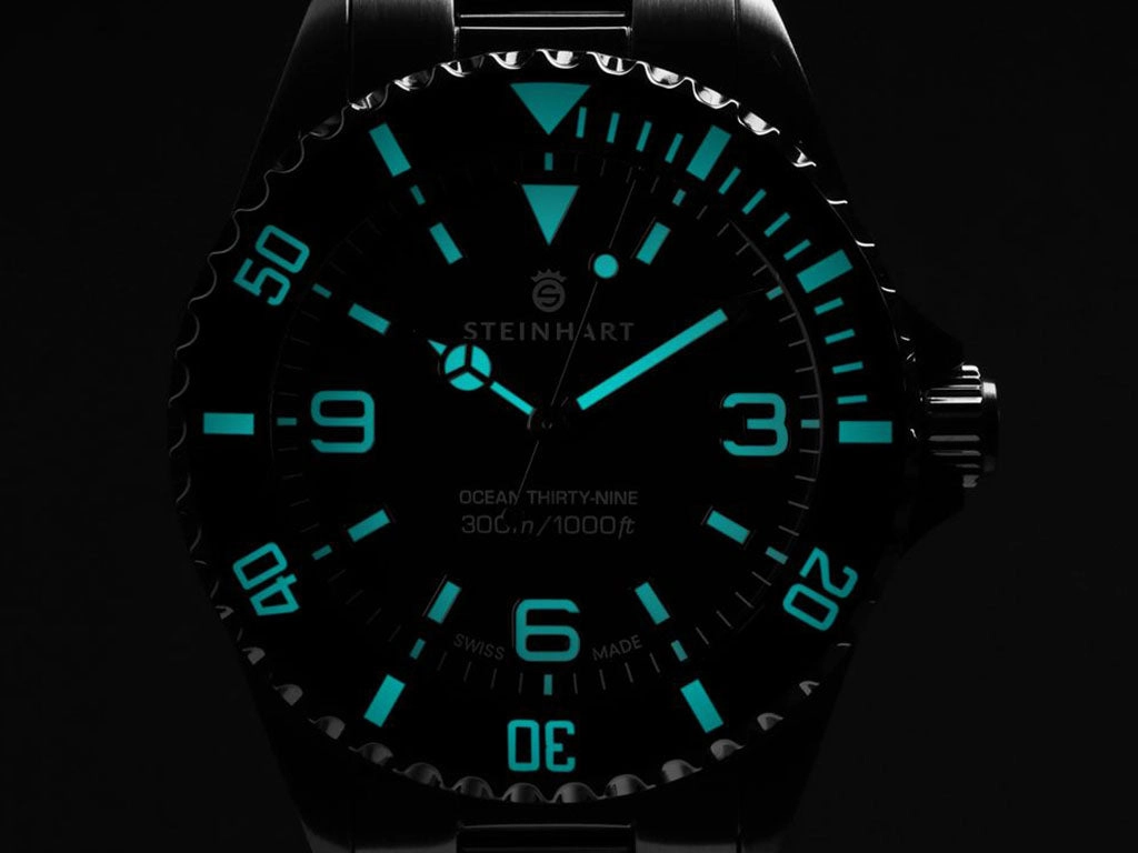 Ocean 39 Black Ceramic Premium - 904L Steel