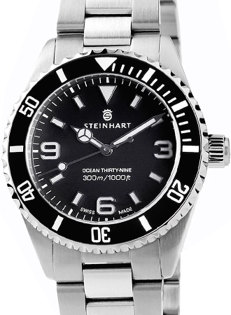 Ocean 39 Black Ceramic Premium - 904L Steel