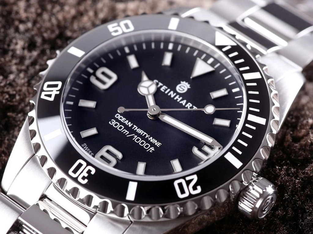 Ocean 39 Black Ceramic Premium - 904L Steel