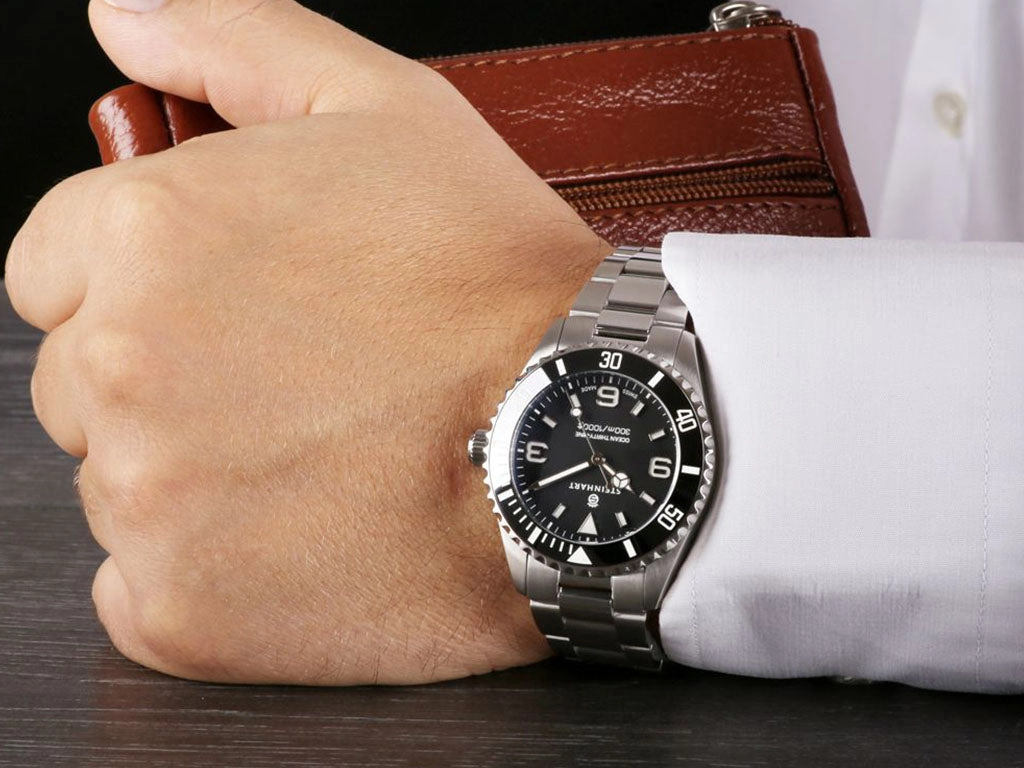 Ocean 39 Black Ceramic Premium - 904L Steel