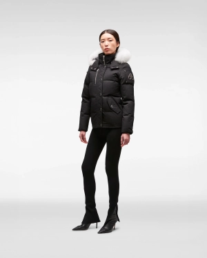 Original 3q Black / Natural Fox Fur