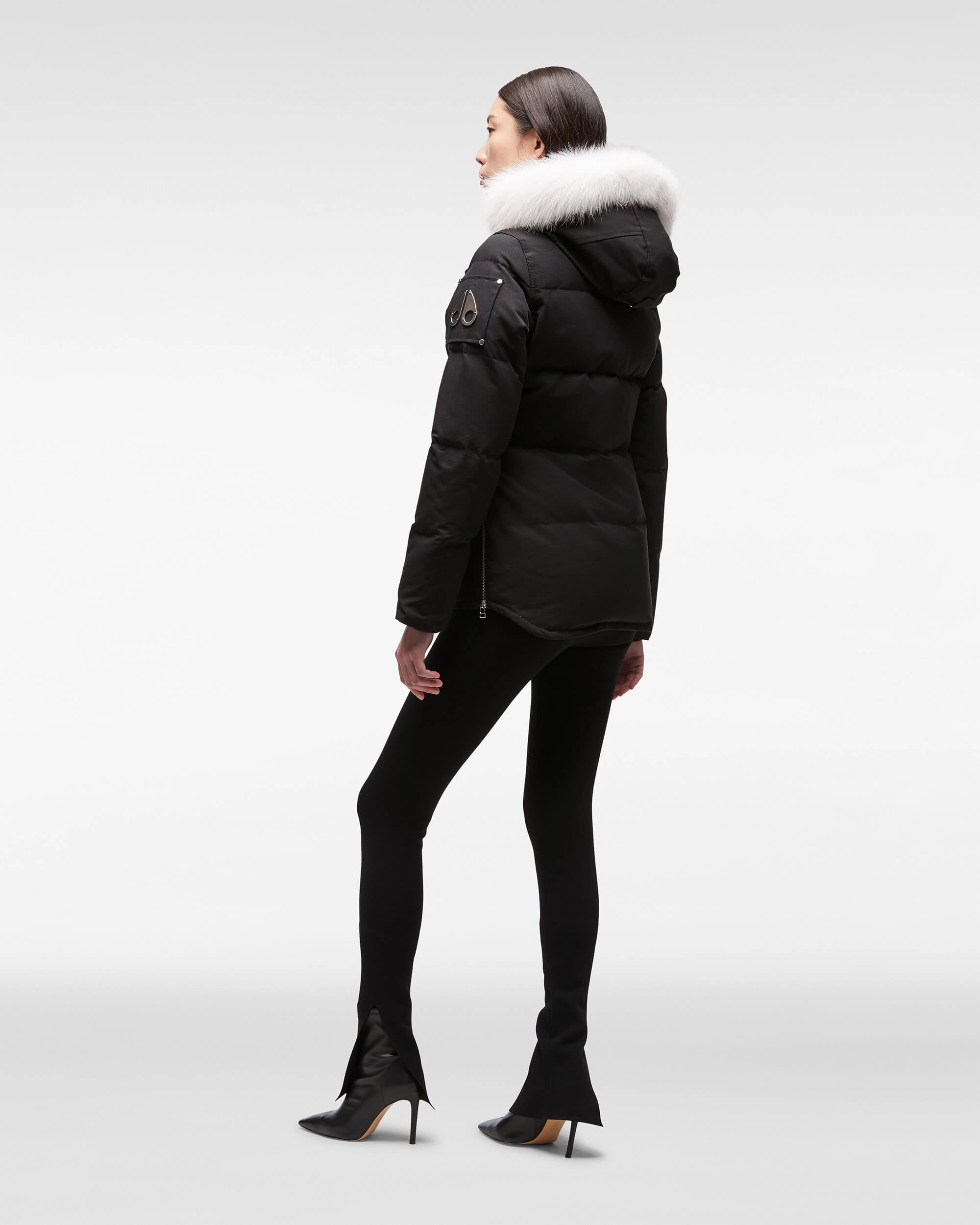 Original 3q Black / Natural Fox Fur