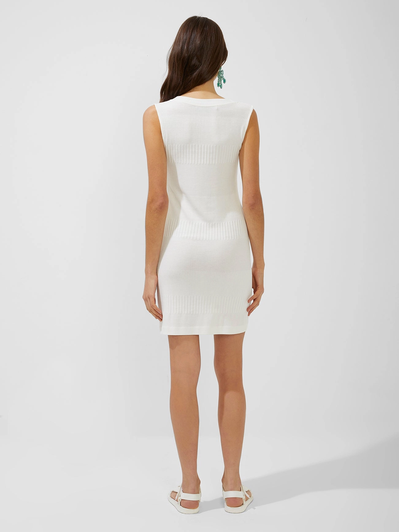 Piki Eco Jersey V-Neck Mini Dress