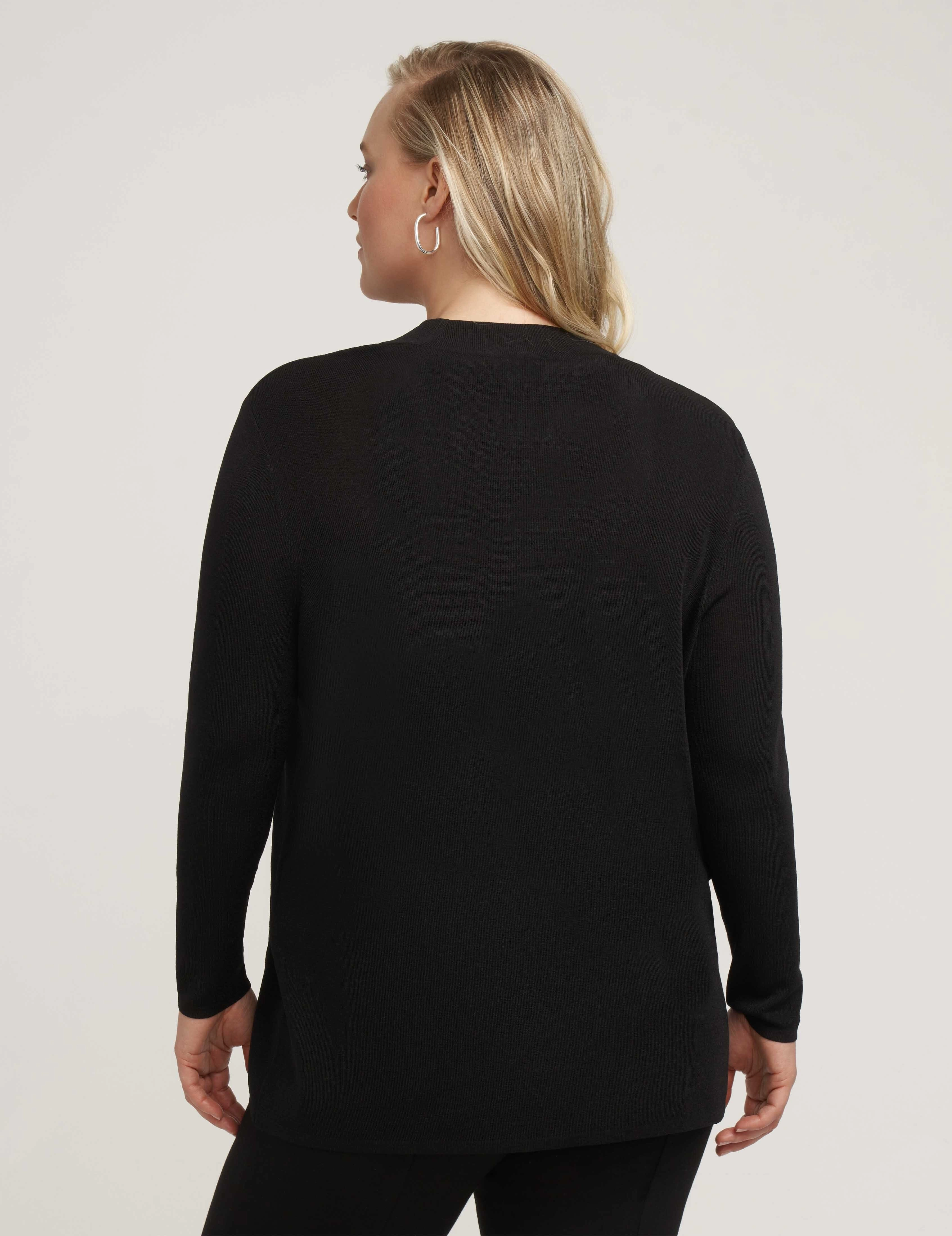 Plus Size Two Pocket Malibu Cardigan