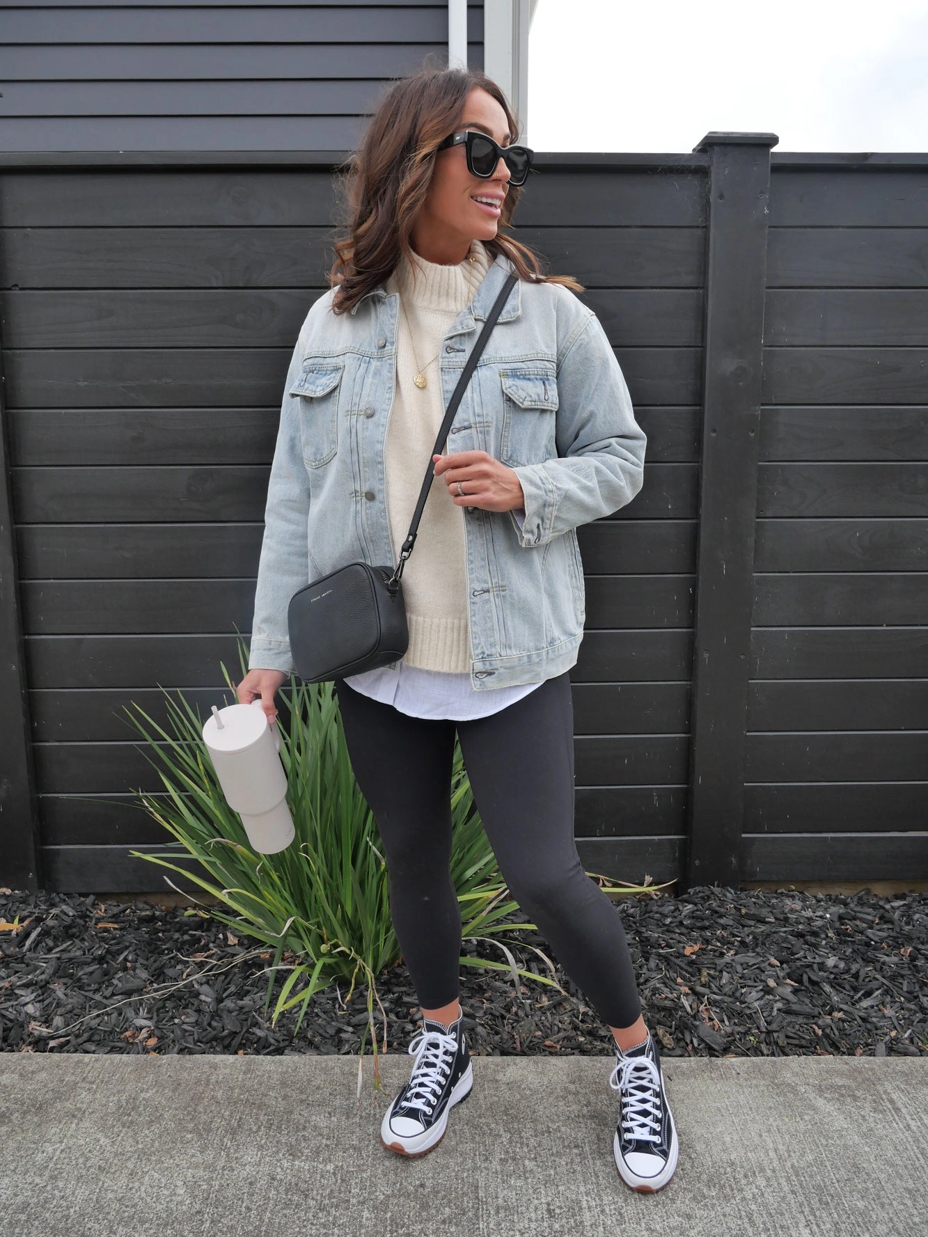 PQ Collection Denim Basic Jacket Light Wash