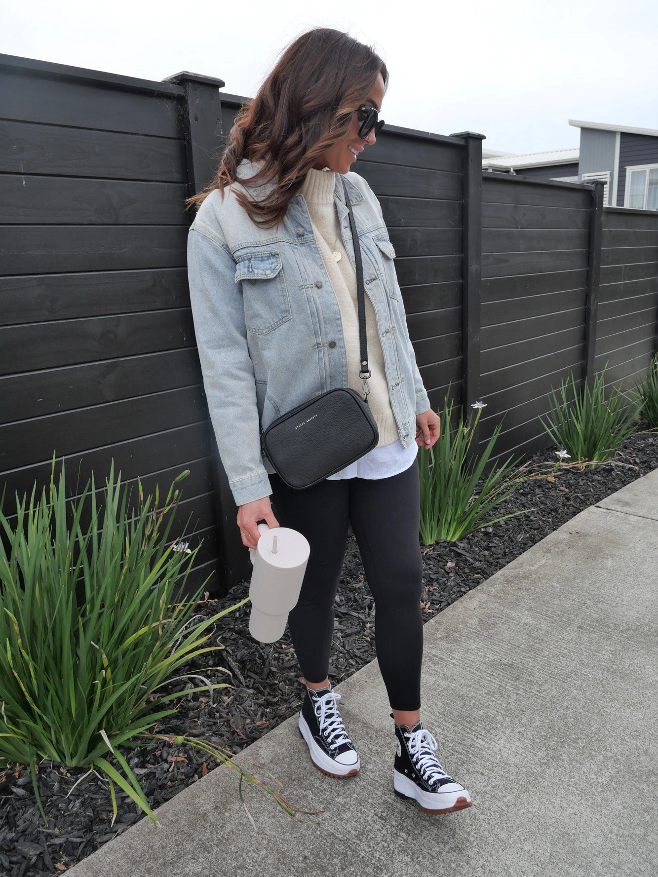 PQ Collection Denim Basic Jacket Light Wash