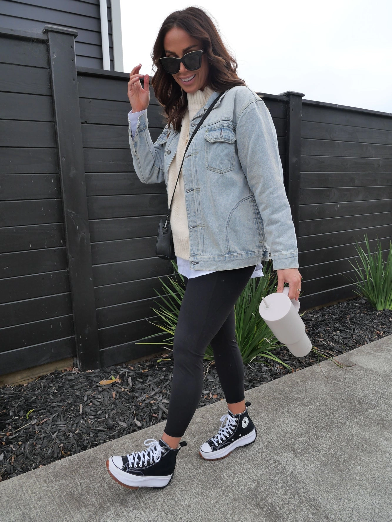 PQ Collection Denim Basic Jacket Light Wash