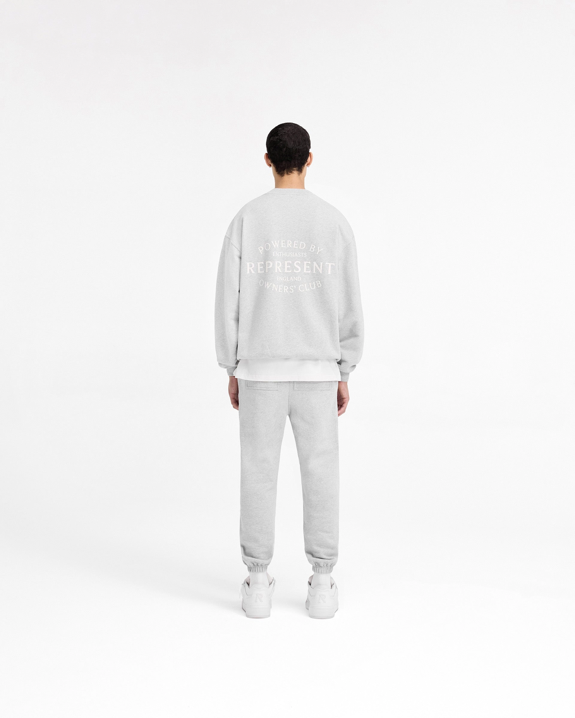 Represent Owners Club Stamp Sweater - Ash Grey