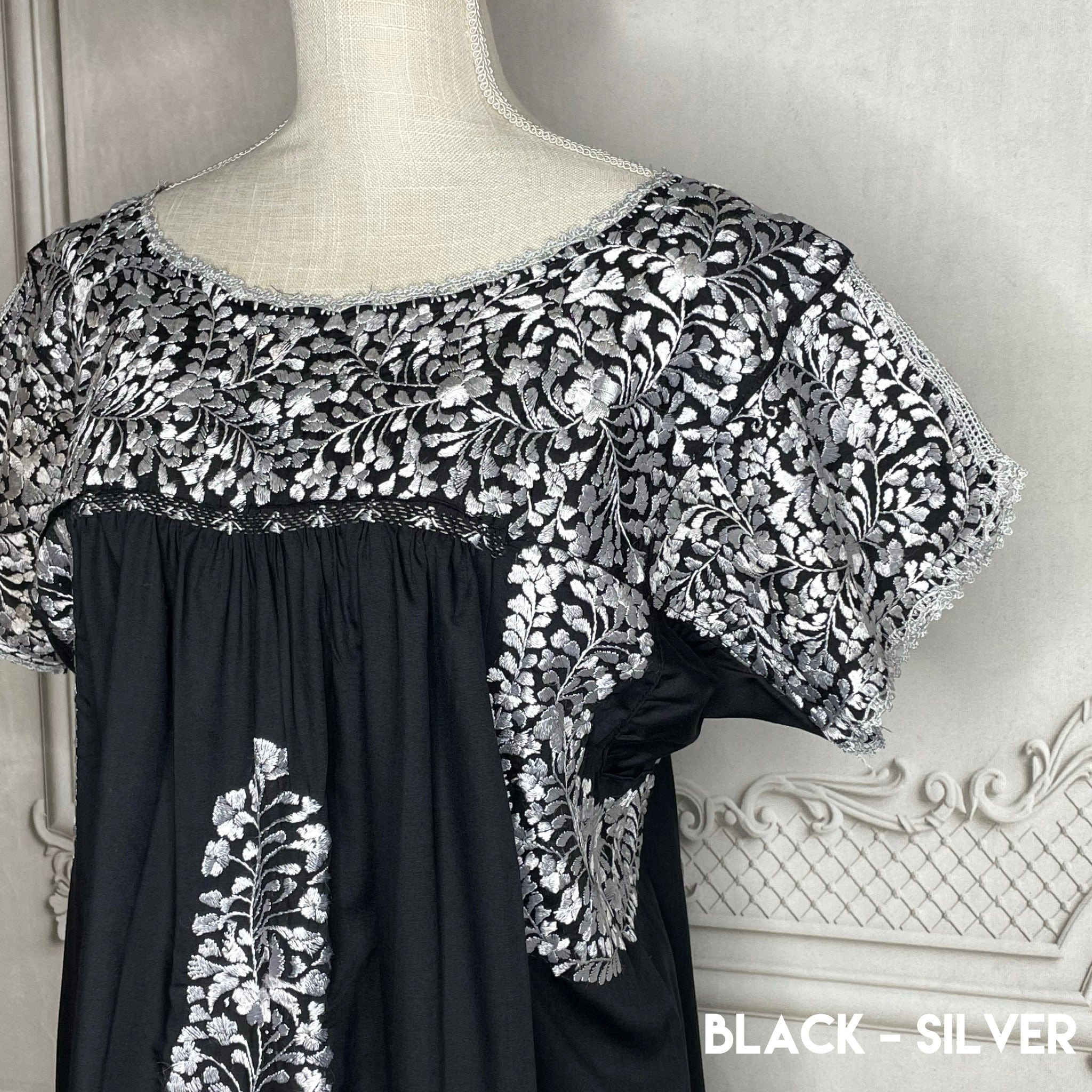 San Antonino Gala Dress - Long Silver