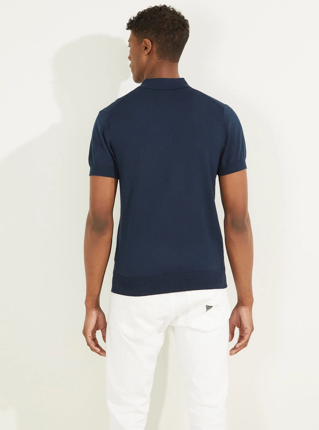 Silk Blue Bryan Polo T-Shirt