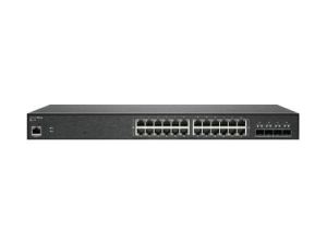 SonicWall Switch SWS14-24 - Switch - managed - 24 x 10/100/1000   4 x 10 Gigabit SFP  - rack-mountable - NFR, demo 02-SSC-4868