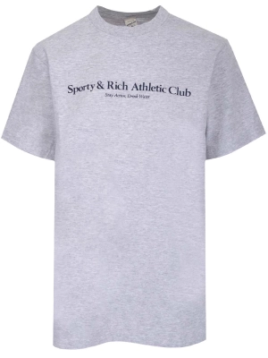 Sporty & Rich Athletic Club Printed T-Shirt