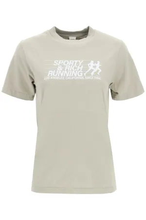 Sporty & Rich Logo-Printed Crewneck T-Shirt