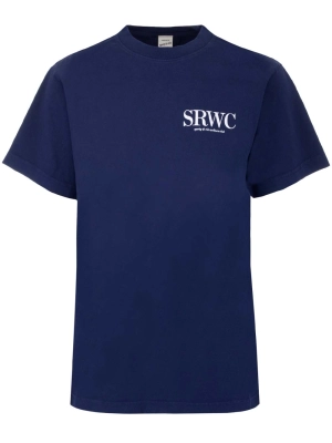 Sporty & Rich Upper East Side Crewneck T-Shirt