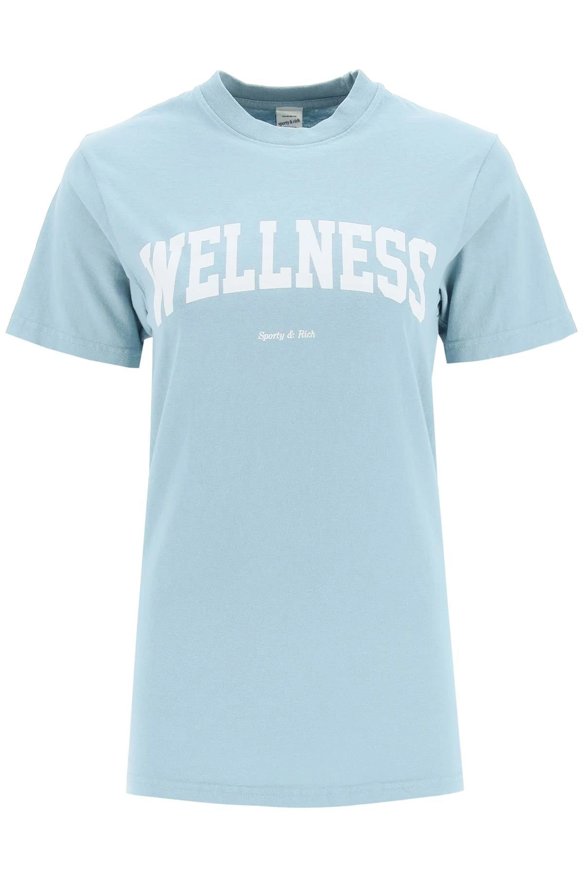 Sporty & Rich Wellness Printed Crewneck T-Shirt