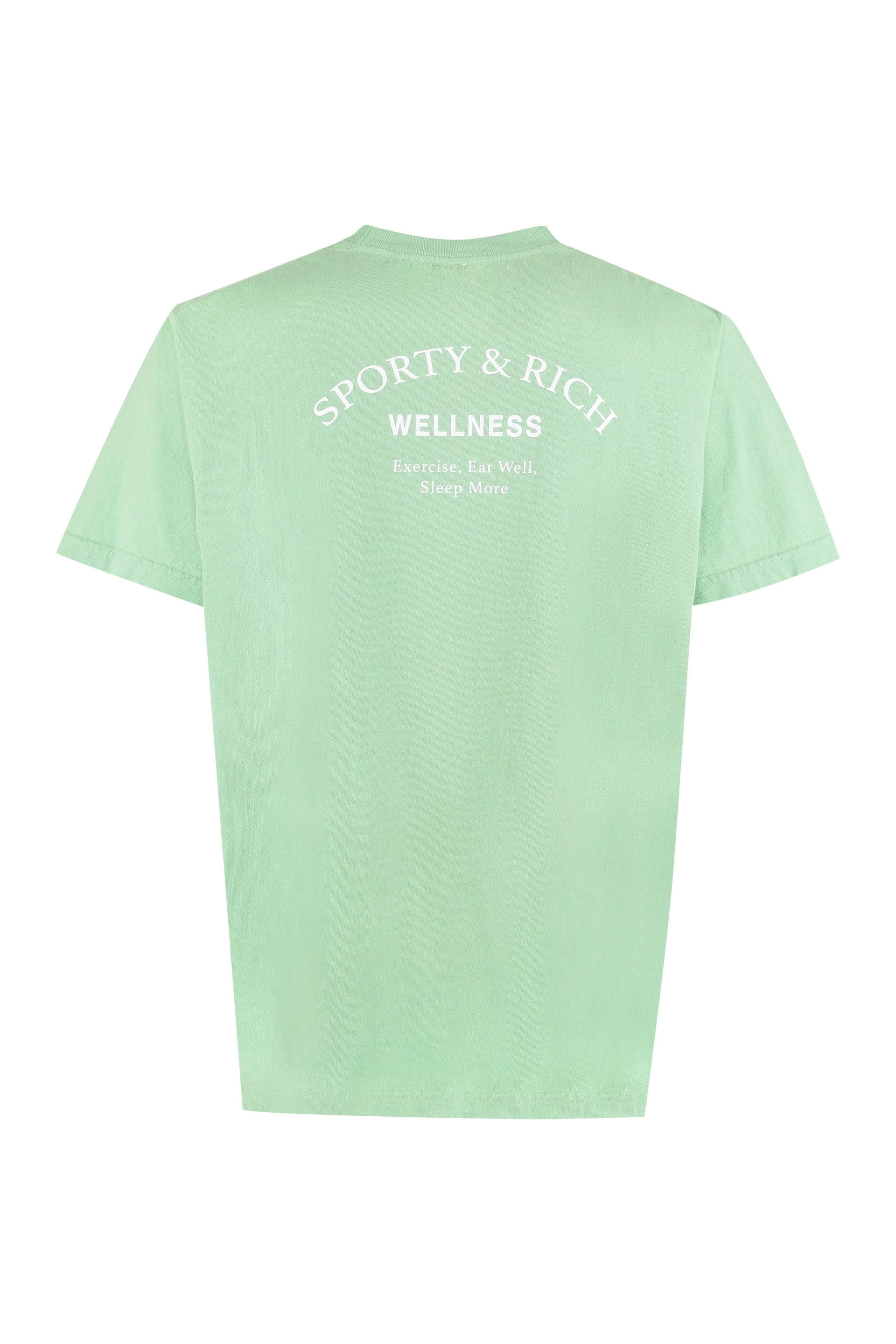 Sporty & Rich Wellness Studio Crewneck T-Shirt
