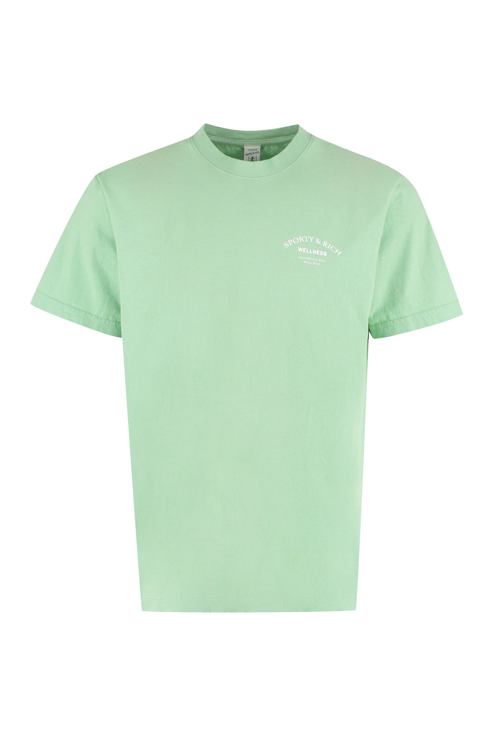 Sporty & Rich Wellness Studio Crewneck T-Shirt