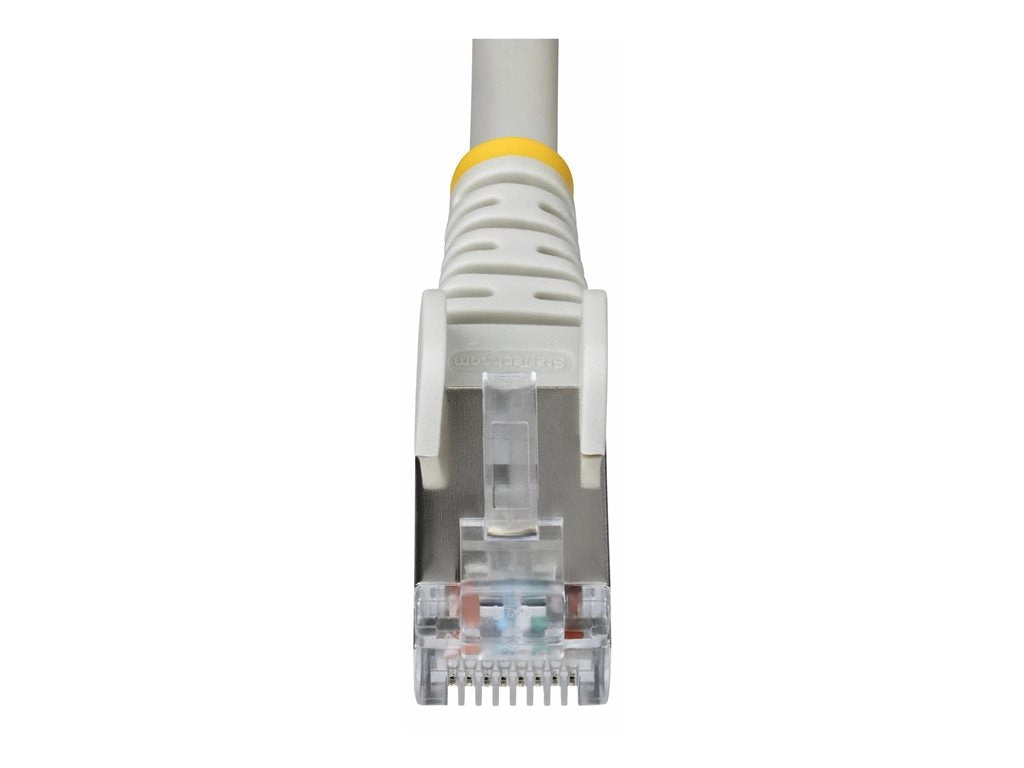StarTech.com 10ft Gray CAT6a Ethernet Cable, Snagless, S/FTP, 10G, LSZH - Patch cable - RJ-45 (M) to RJ-45 (M) - 10 ft - 0.2 NLGR-10F-CAT6A-PATCH