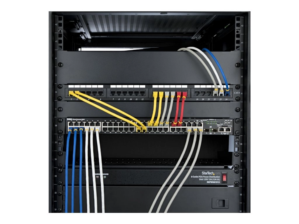 StarTech.com 10ft Yellow CAT6a Ethernet Cable, Snagless, S/FTP, 10G, LSZH - Patch cable - RJ-45 (M) to RJ-45 (M) - 10 ft - 0.2 NLYL-10F-CAT6A-PATCH
