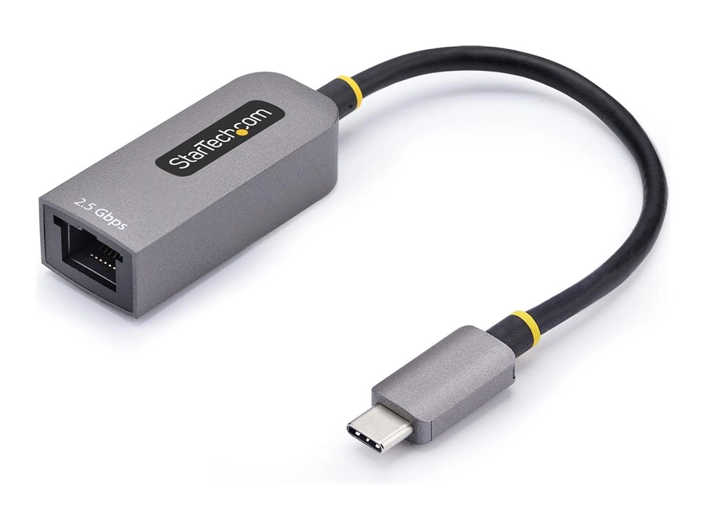 StarTech.com 2.5GbE USB-C to Ethernet Adapter - Network adapter - USB-C 3.2 Gen 1 / Thunderbolt 3 - 10M/100M/1G/2.5 Gigabit Ethernet C22G-USB-ETHERNET