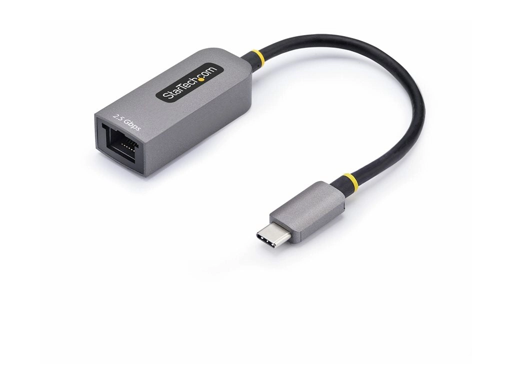 StarTech.com 2.5GbE USB-C to Ethernet Adapter - Network adapter - USB-C 3.2 Gen 1 / Thunderbolt 3 - 10M/100M/1G/2.5 Gigabit Ethernet C22G-USB-ETHERNET