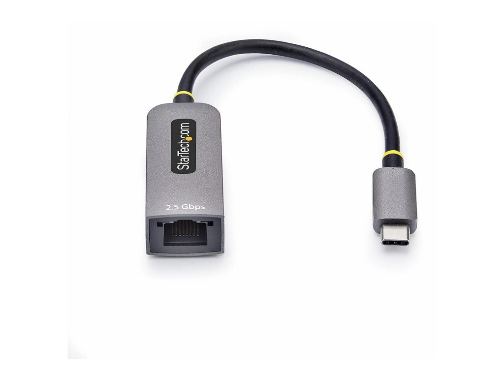 StarTech.com 2.5GbE USB-C to Ethernet Adapter - Network adapter - USB-C 3.2 Gen 1 / Thunderbolt 3 - 10M/100M/1G/2.5 Gigabit Ethernet C22G-USB-ETHERNET