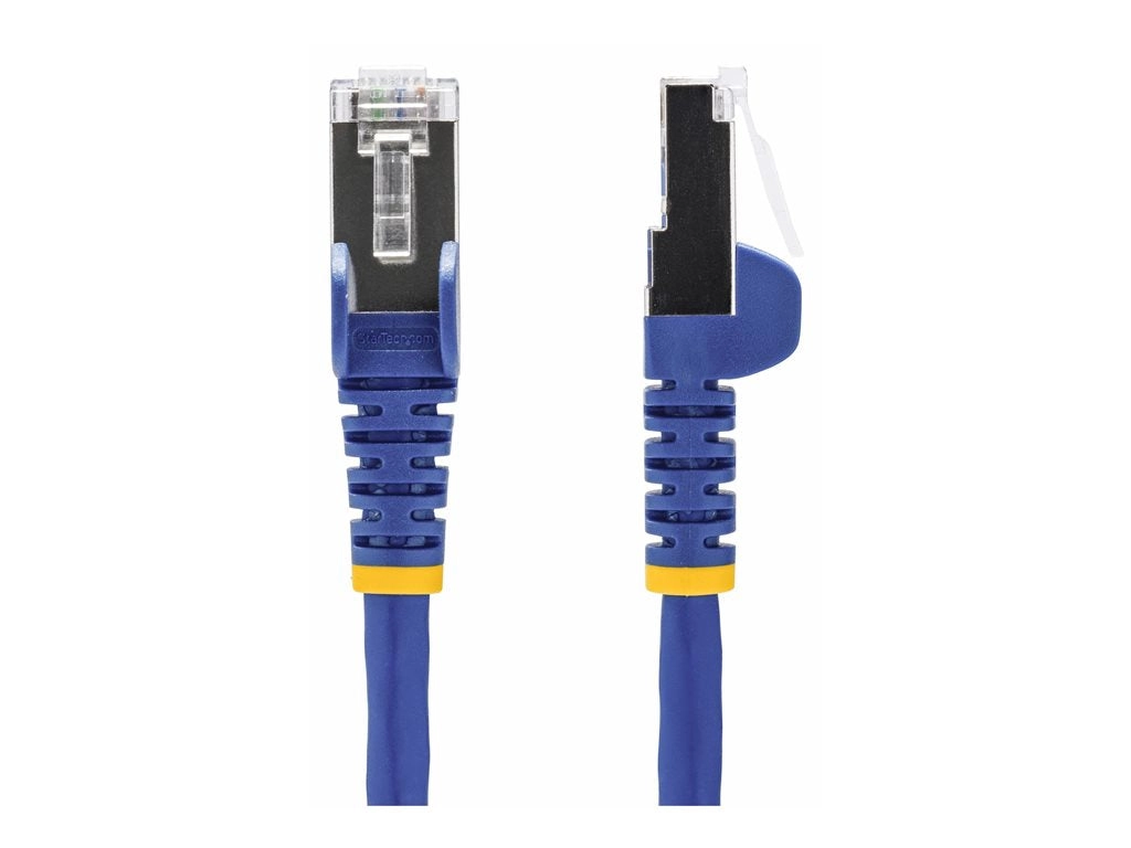StarTech.com 3ft Blue CAT8 Ethernet Cable, Snagless, S/FTP, 25G/40G - Patch cable - RJ-45 (M) to RJ-45 (M) - 3 ft - 0.2 in - NLBL-3F-CAT8-PATCH