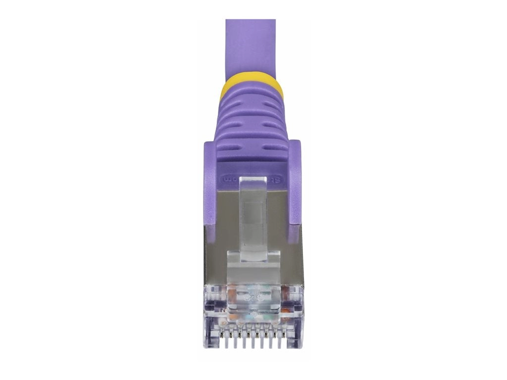 StarTech.com 5ft Purple CAT6a Ethernet Cable, Snagless, S/FTP, 10G, LSZH - Patch cable - RJ-45 (M) to RJ-45 (M) - 5 ft - 0.2 NLPL-5F-CAT6A-PATCH