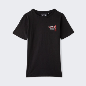 Supply & Demand Junior Boys' Jetter T-Shirt / Black