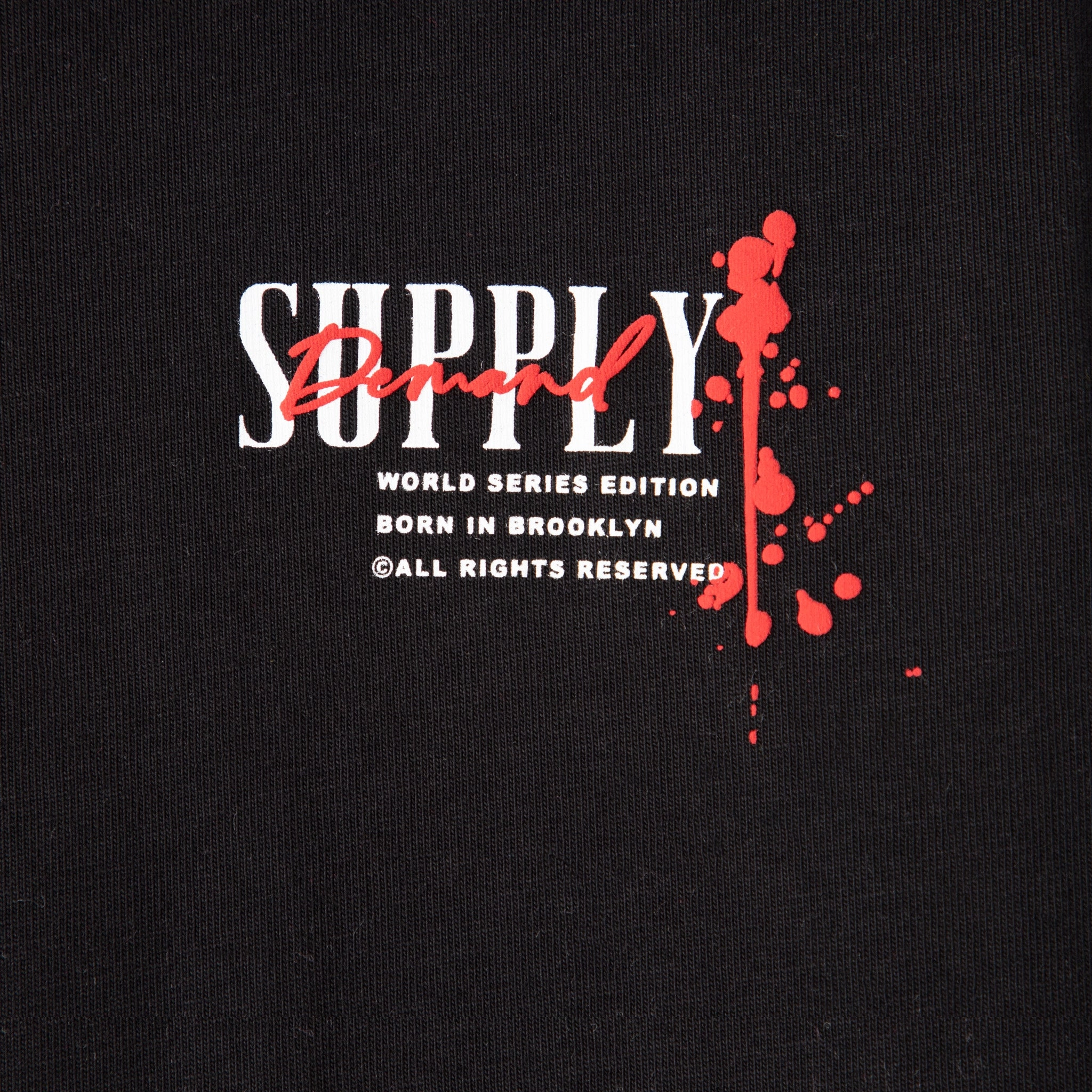 Supply & Demand Junior Boys' Jetter T-Shirt / Black