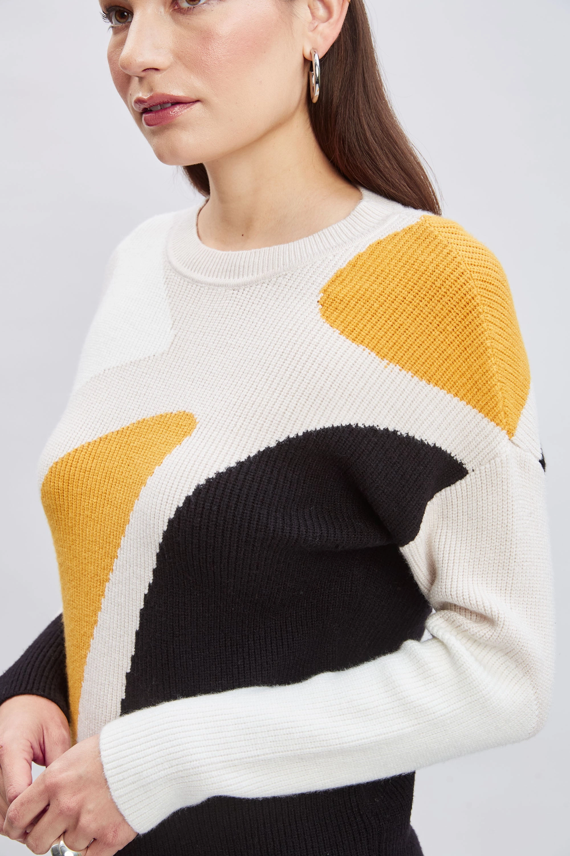 T-Tahari Color Block Sweater