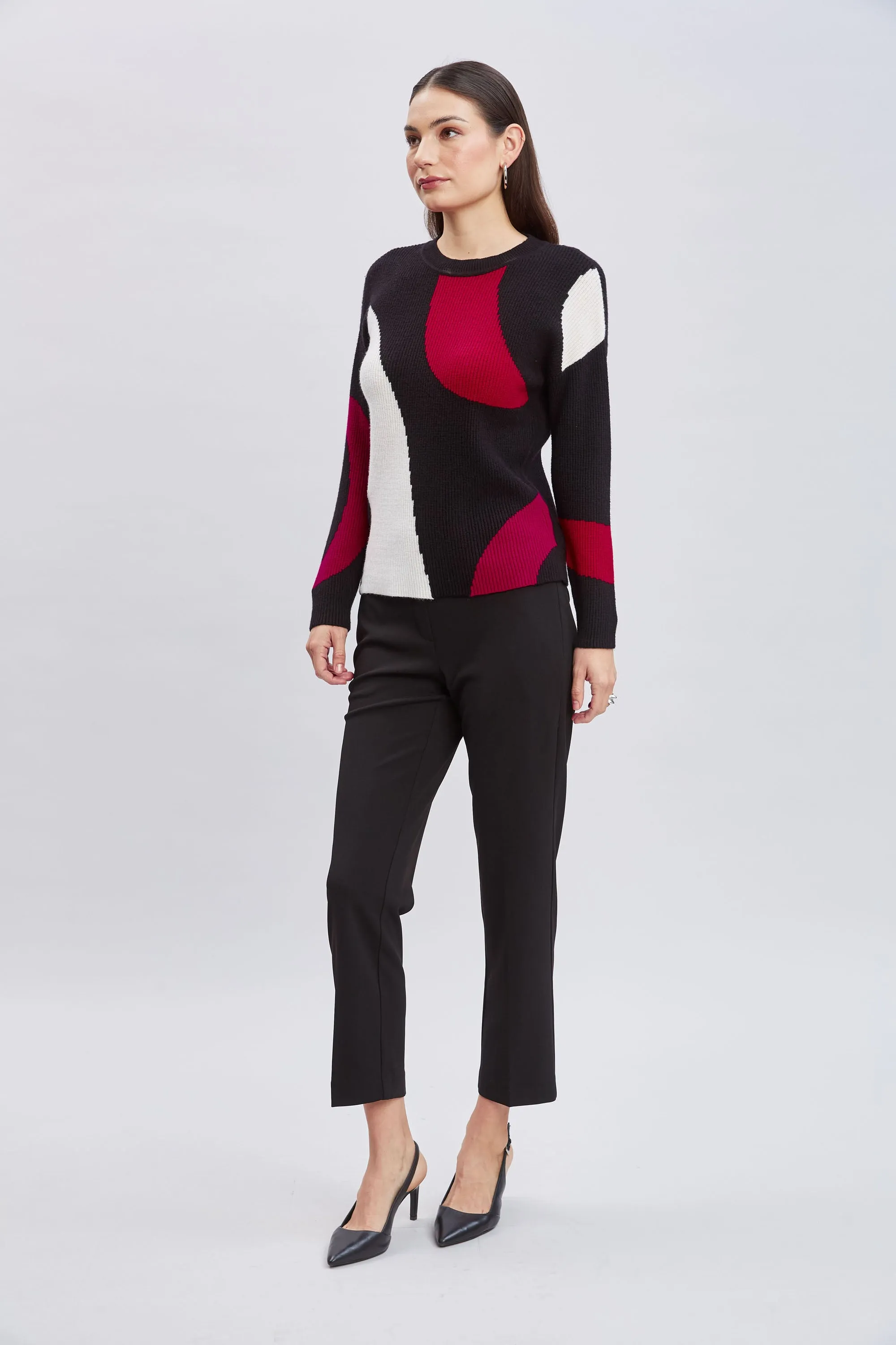 T-Tahari Color Block Sweater