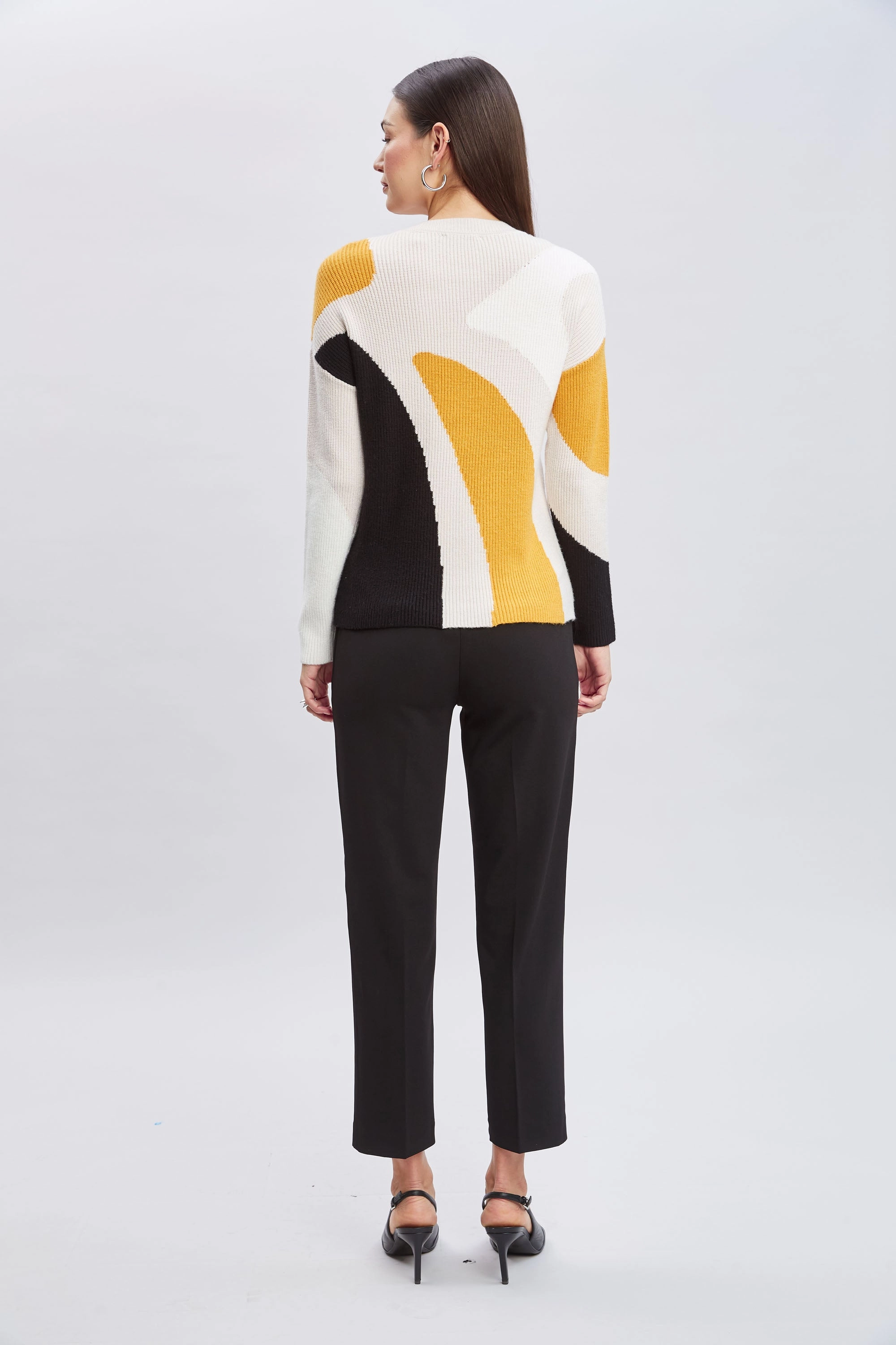 T-Tahari Color Block Sweater