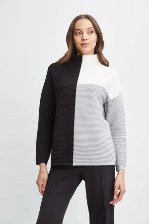 T-Tahari Colorblock Sweater