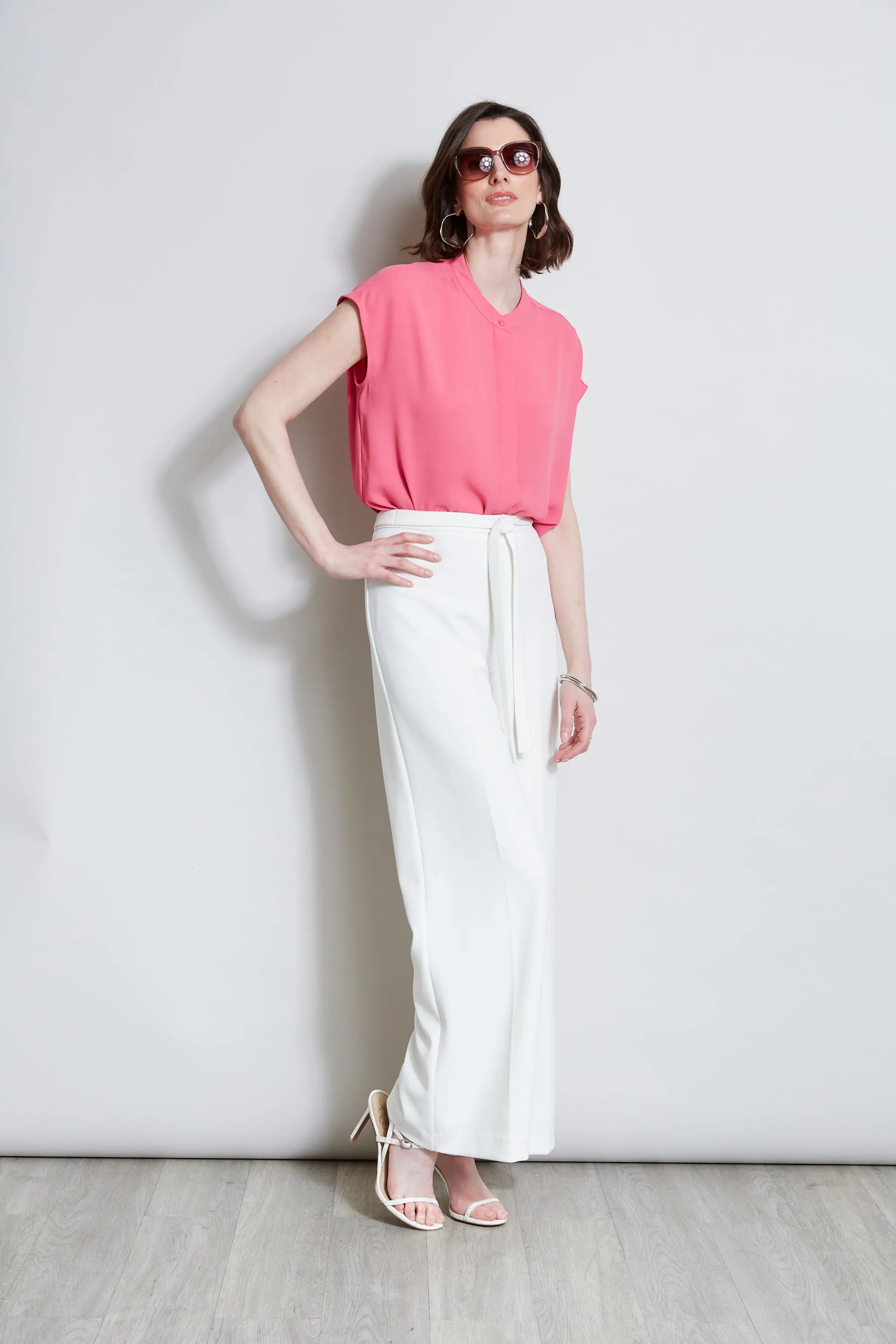 T-Tahari Dropped Shoulder Shirt