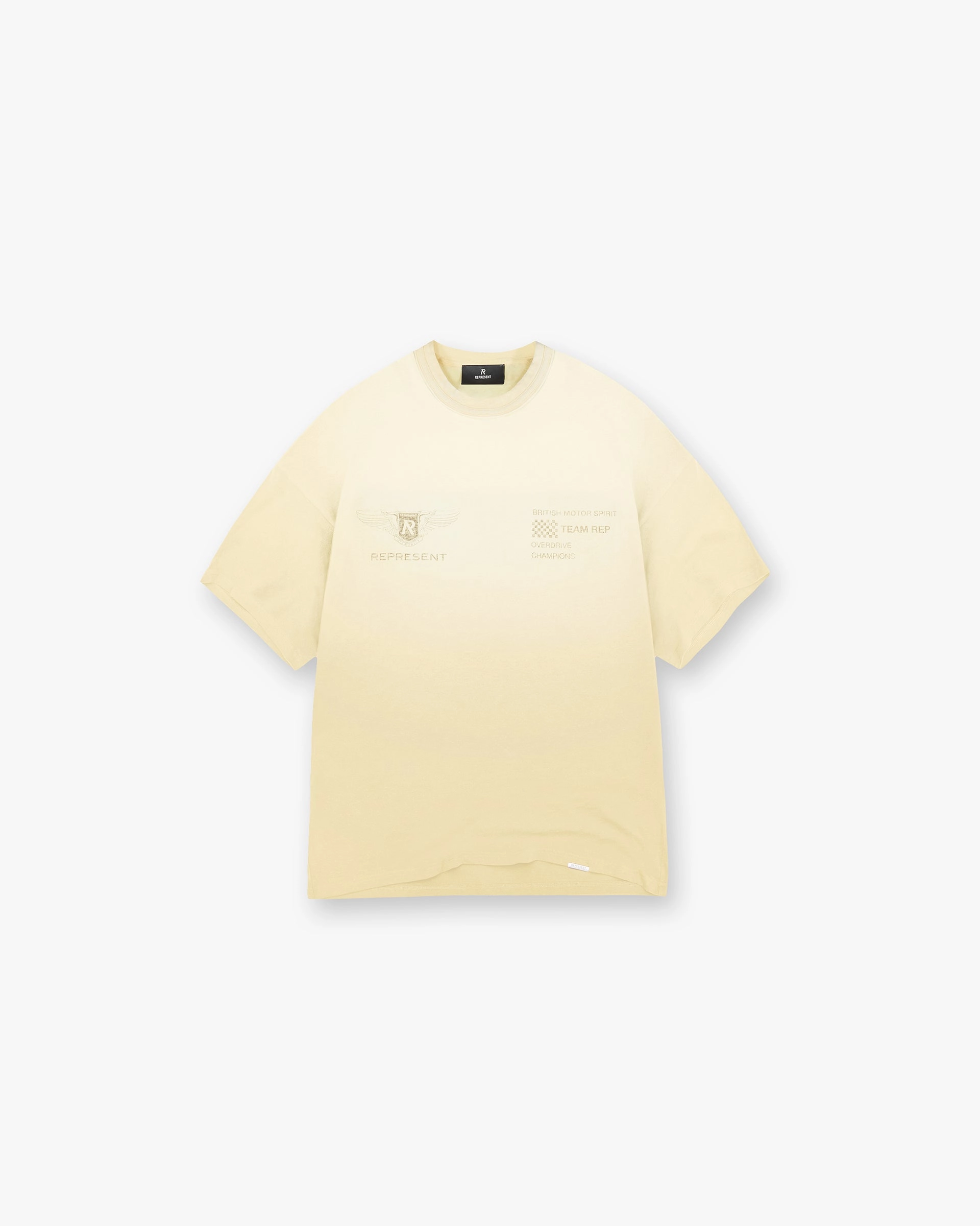 Team Rep T-Shirt - Light Yellow