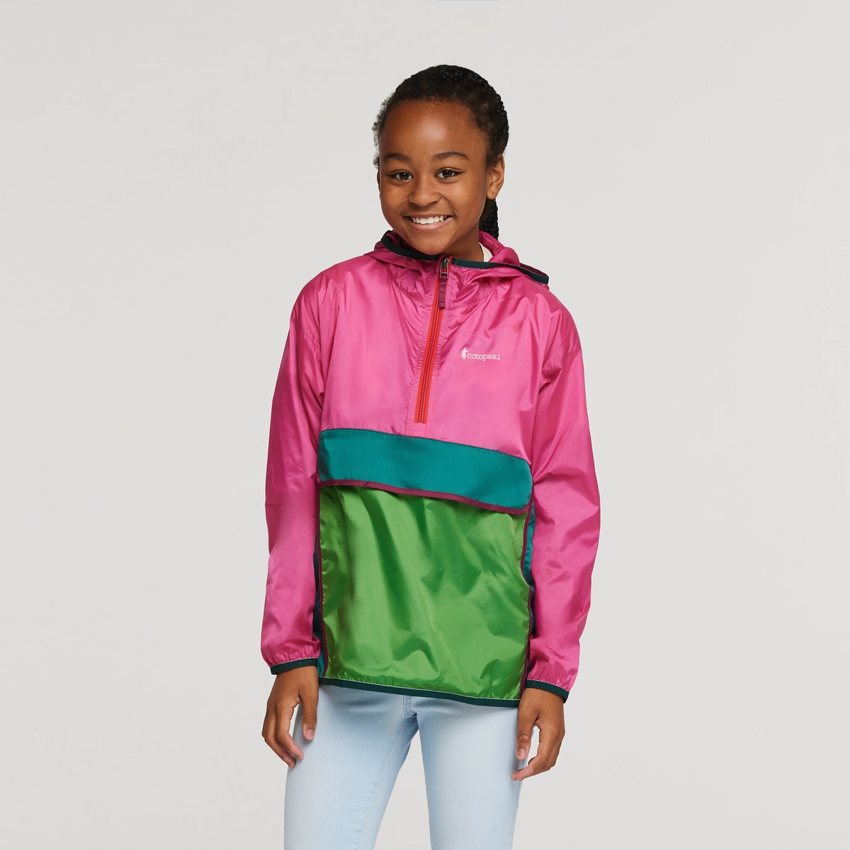 Teca Half-Zip Windbreaker - Kids'