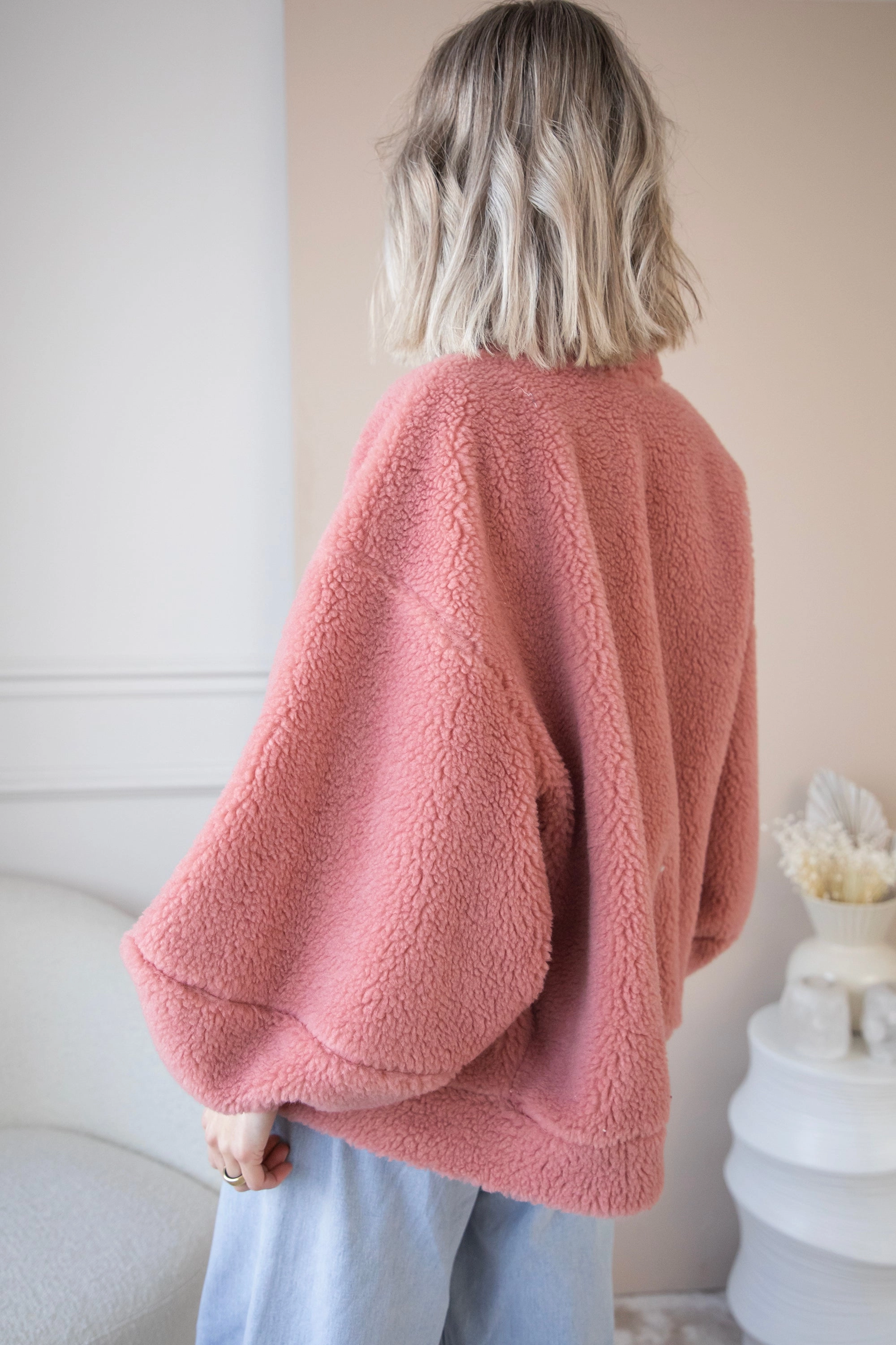 Teddy Snuggle Old Pink - Jacket