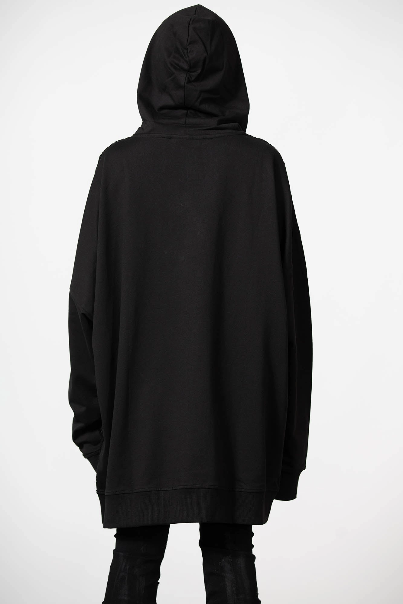 The Verge Fishnet Hoodie