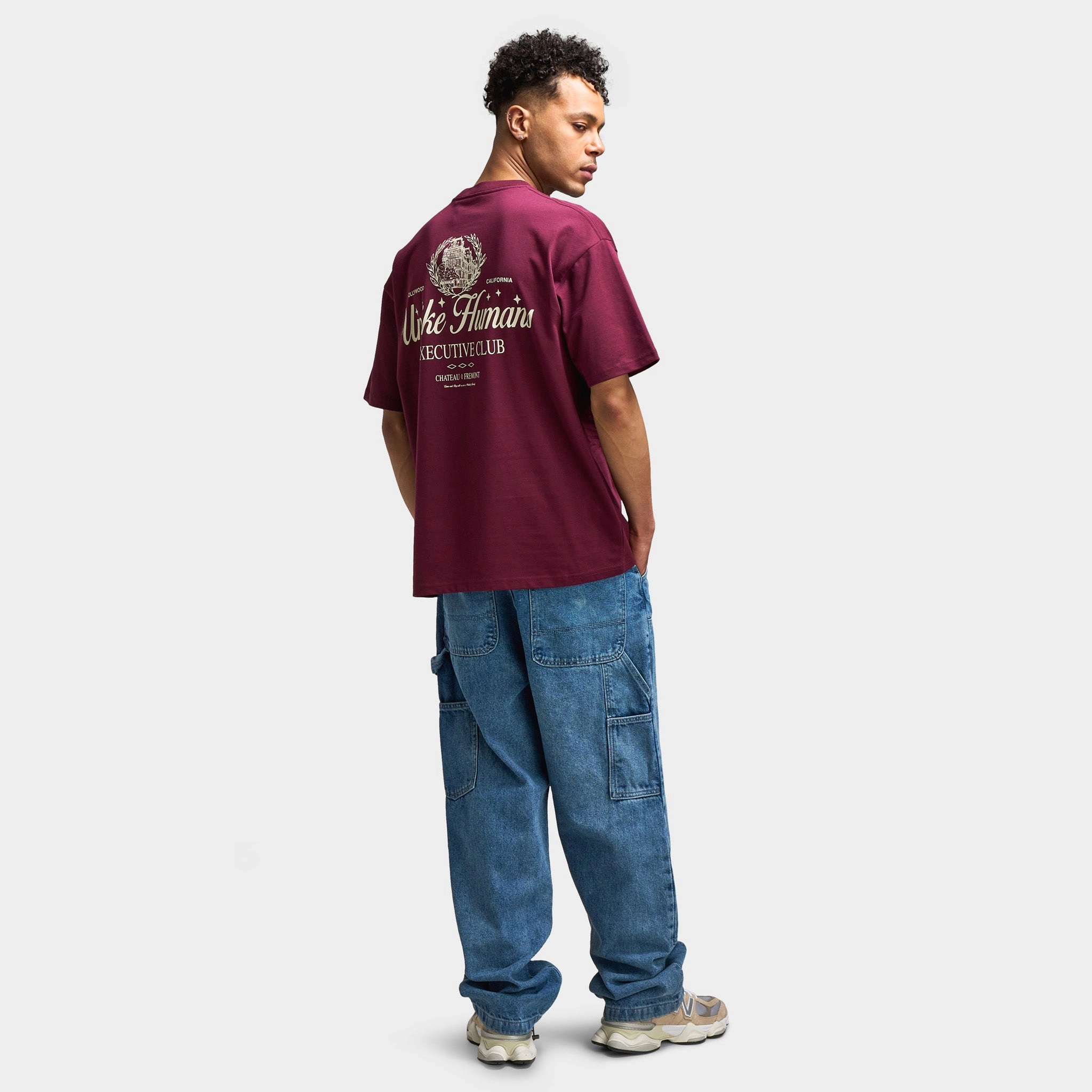 Unlike Humans Fremont Graphic T-shirt / Windsor Wine