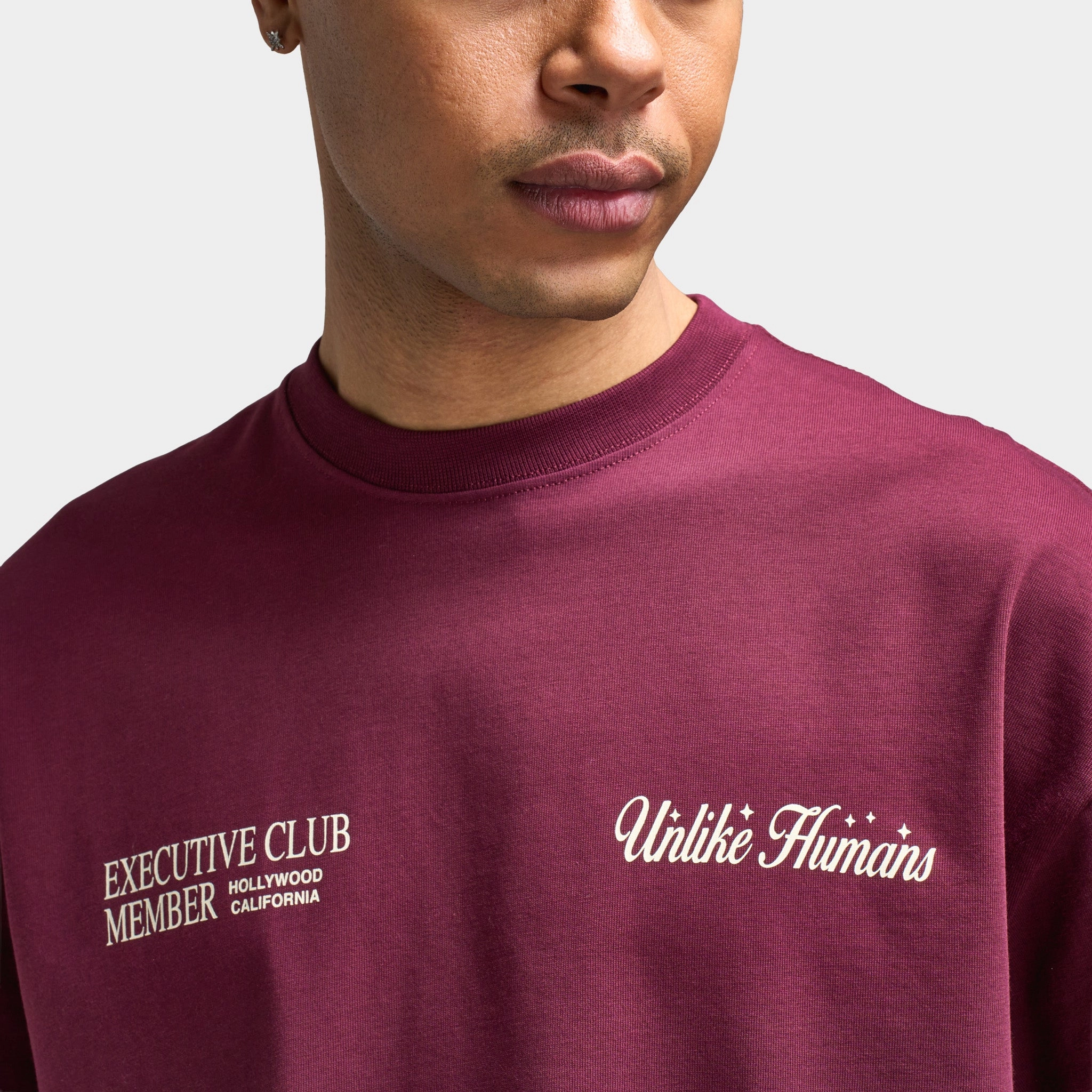 Unlike Humans Fremont Graphic T-shirt / Windsor Wine