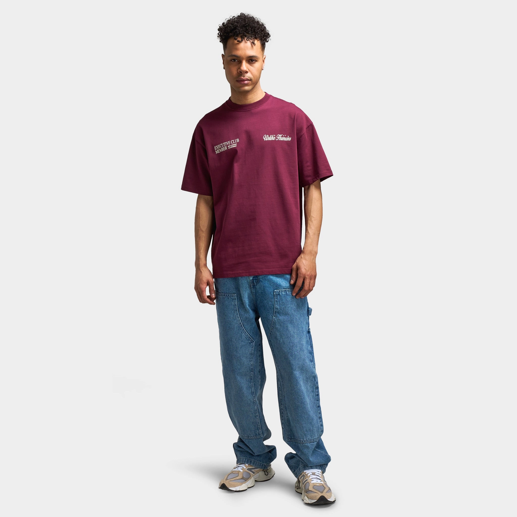Unlike Humans Fremont Graphic T-shirt / Windsor Wine