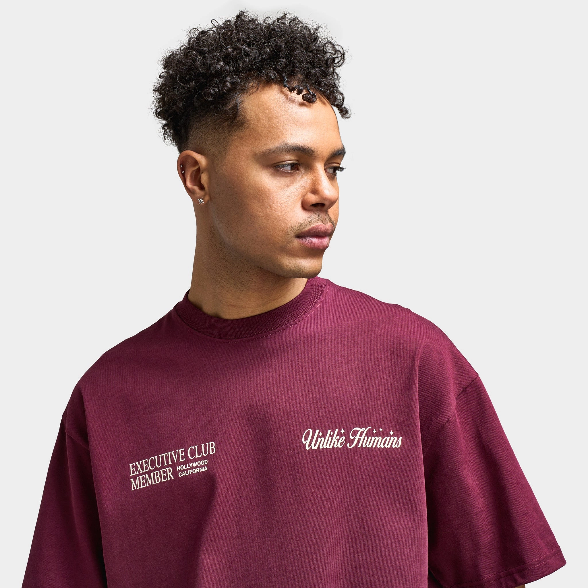 Unlike Humans Fremont Graphic T-shirt / Windsor Wine