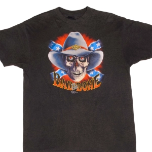 VINTAGE 3D EMBLEM TRUCKER ONLY 1988 TEE SHIRT SIZE LARGE MADE IN USA