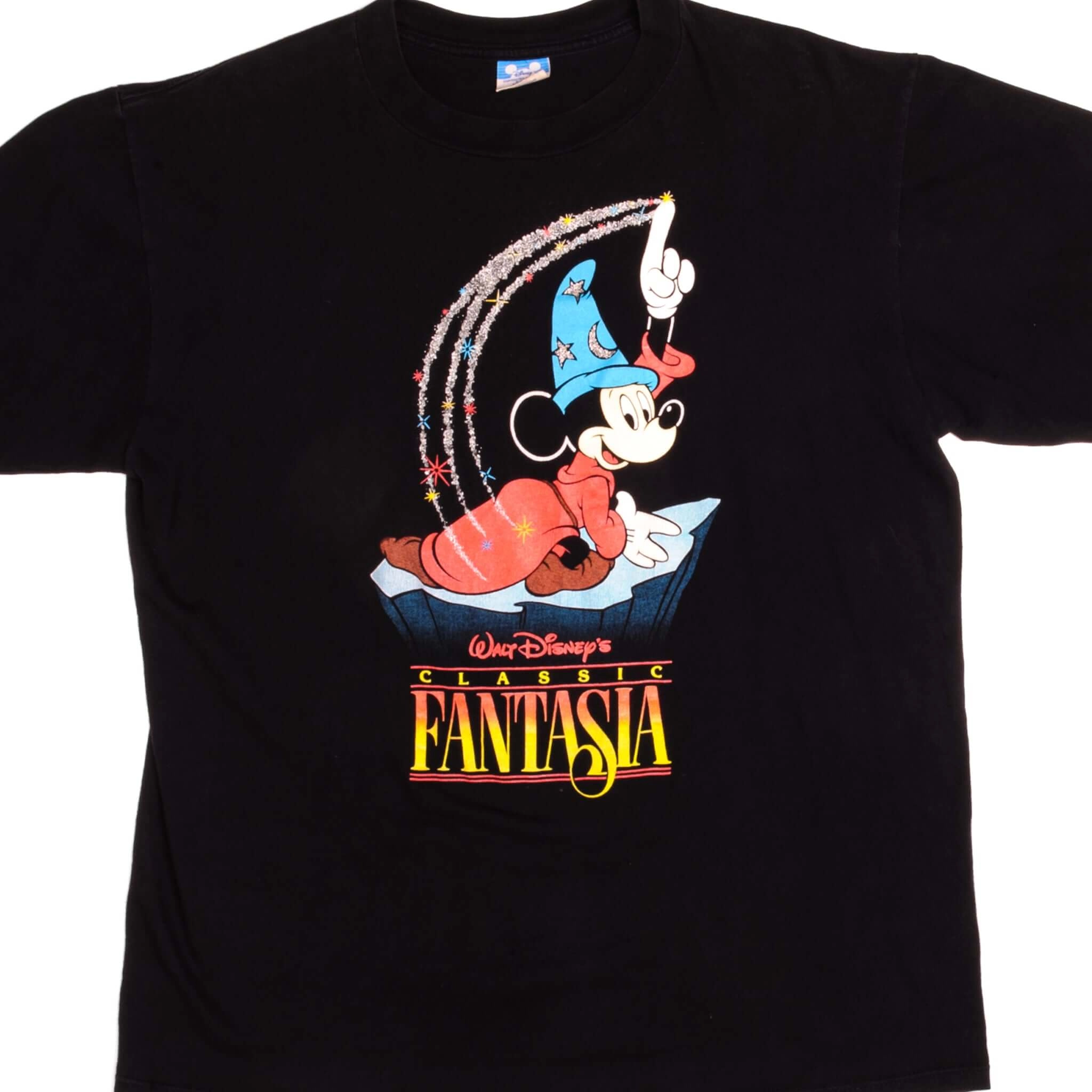 VINTAGE DISNEY FANTASIA TEE SHIRT 1990s SIZE LARGE MADE IN USA